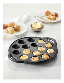 Flavours of the World Poffertjes Pan Set - Black