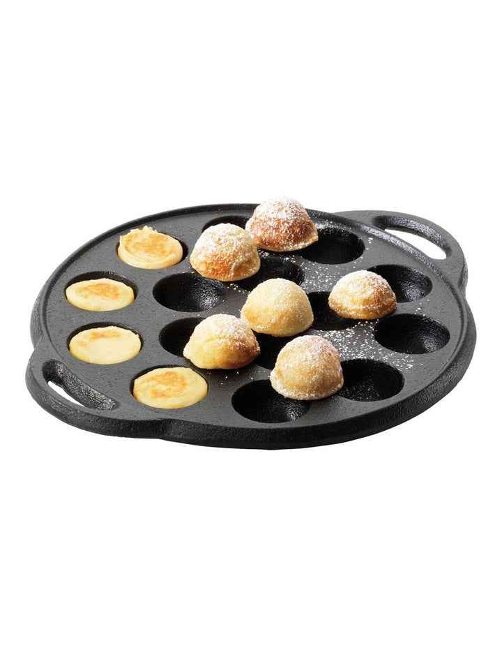 Flavours of the World Poffertjes Pan Set - Black
