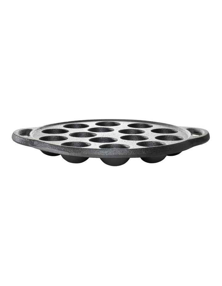 Flavours of the World Poffertjes Pan Set - Black