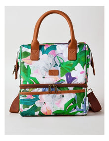 Jungle Funk Double Layer Lunch Bag in Green