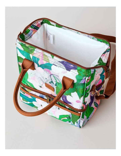 Jungle Funk Double Layer Lunch Bag in Green