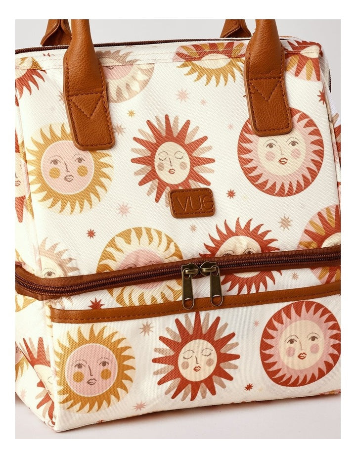 Double Layer Lunch Bag Celestial in Orange