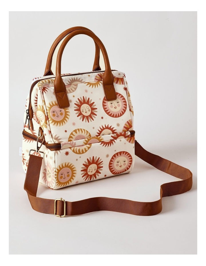 Double Layer Lunch Bag Celestial in Orange