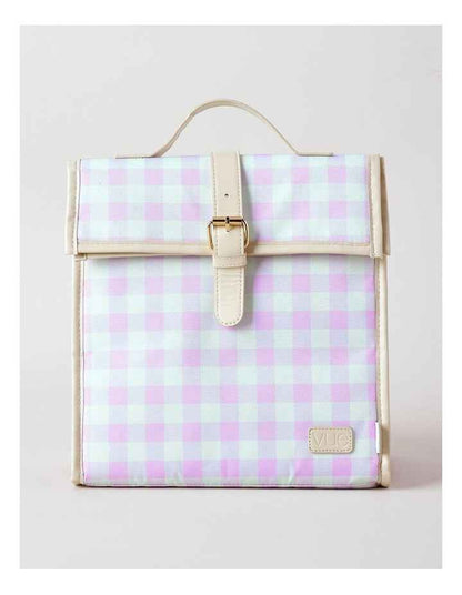 Flap Lunch Bag in Lilac