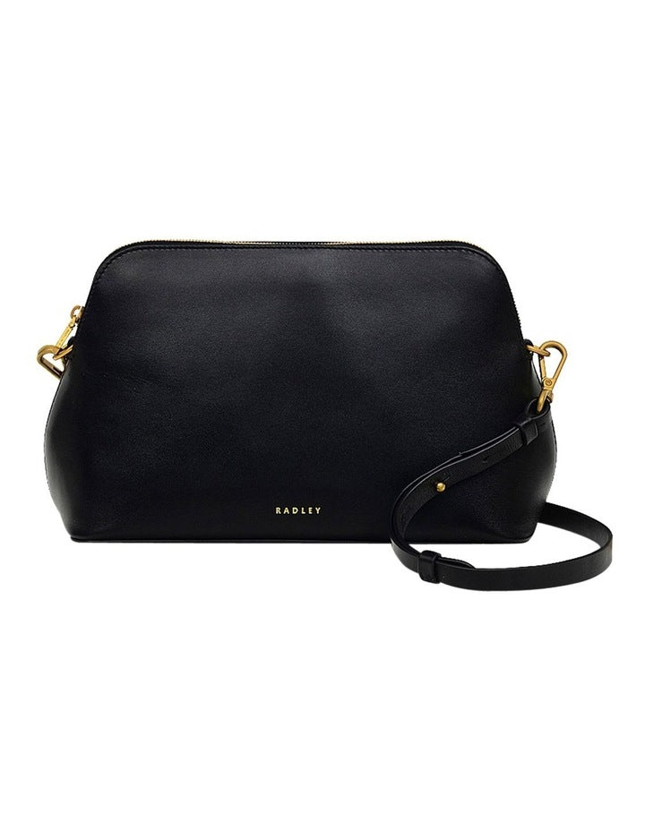 Liverpool Street Icon Medium Crossbody Bag in Black
