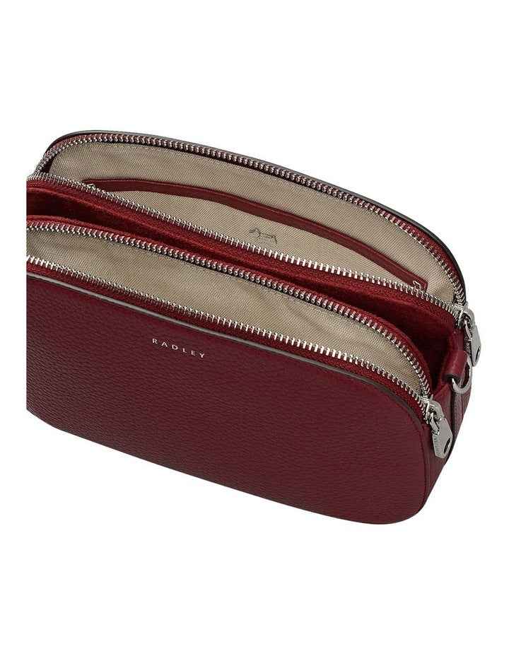 Dukes Place Medium Crossbody Bag in Carmine