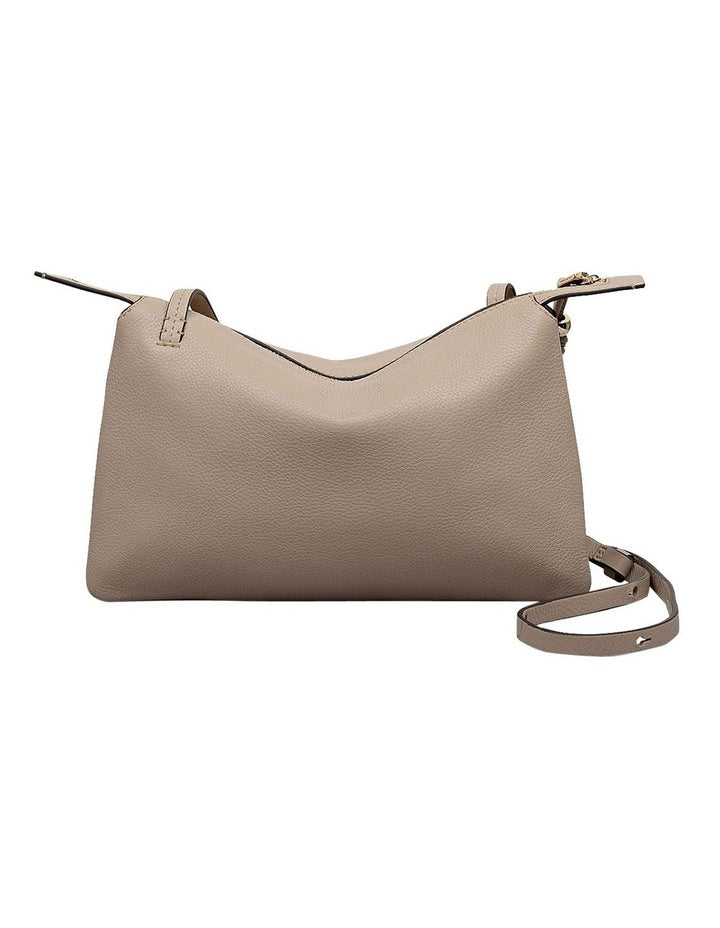 The Romilly Medium Crossbody Bag in Porcini