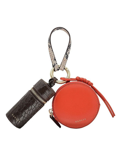 Nicholas Road Small Bag Charm in Flame