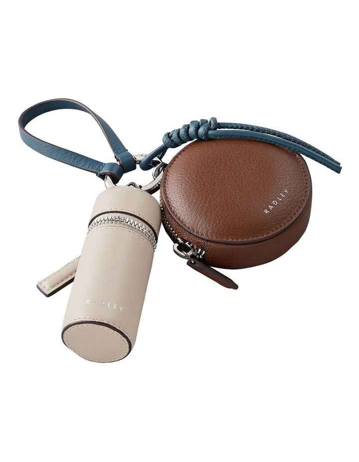 Nicholas Road Small Bag Charm in Chocolate