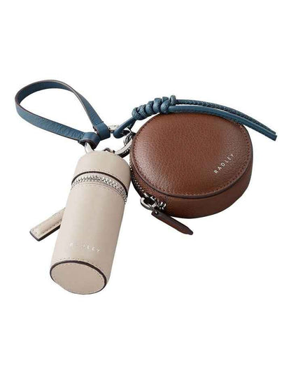 Nicholas Road Small Bag Charm in Chocolate