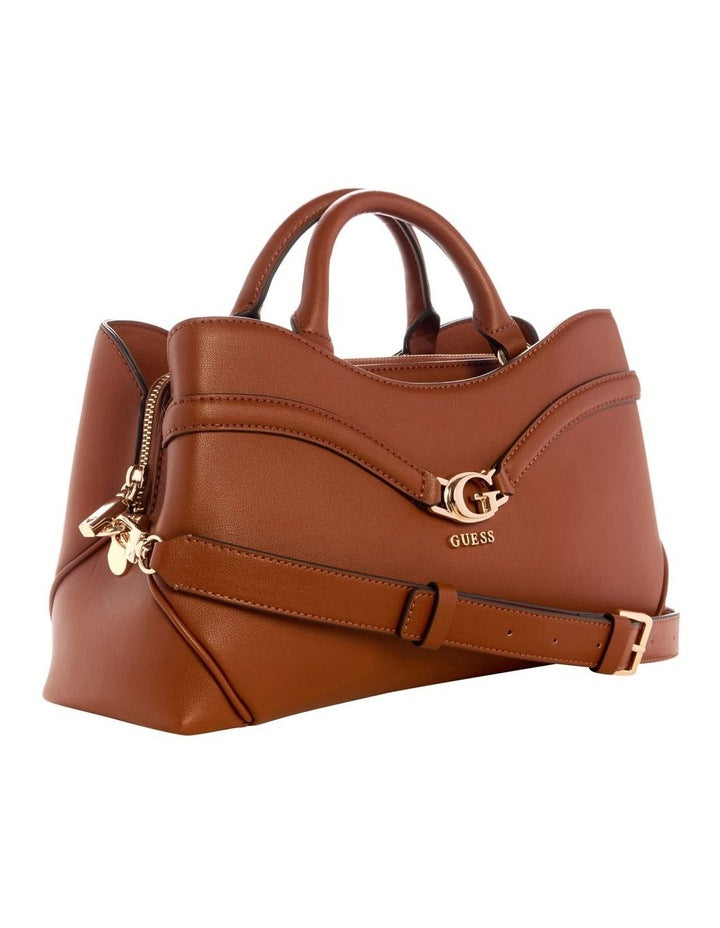 Dea Girlfriend Satchel Bag in Cognac