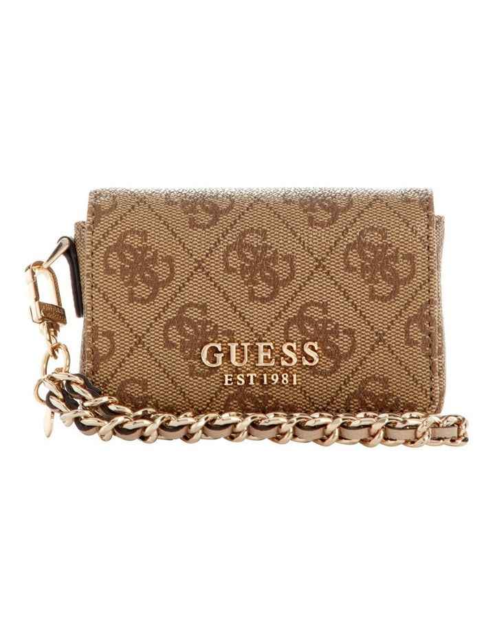 Laurel II Micro Coin Purse in Brown