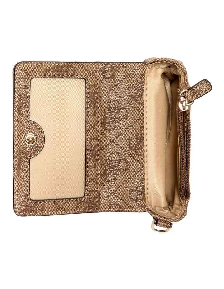 Laurel II Micro Coin Purse in Brown