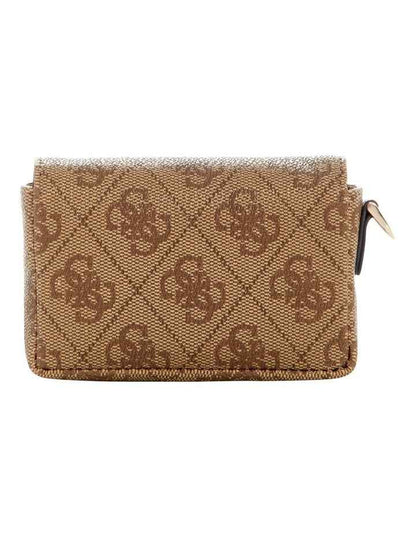 Laurel II Micro Coin Purse in Brown
