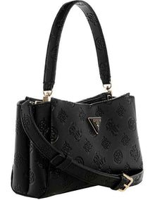 Tisha Crossbody Bag in Black Logo