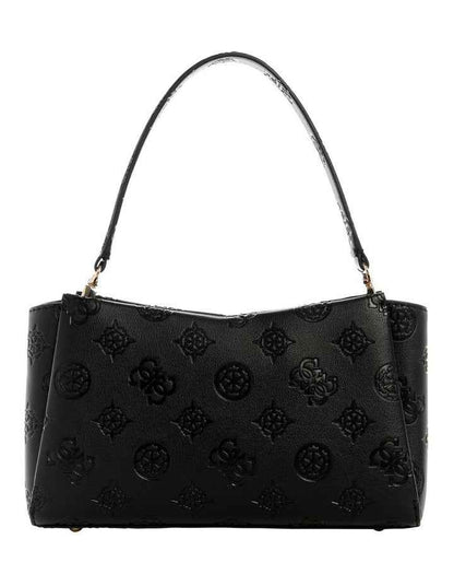 Tisha Crossbody Bag in Black Logo
