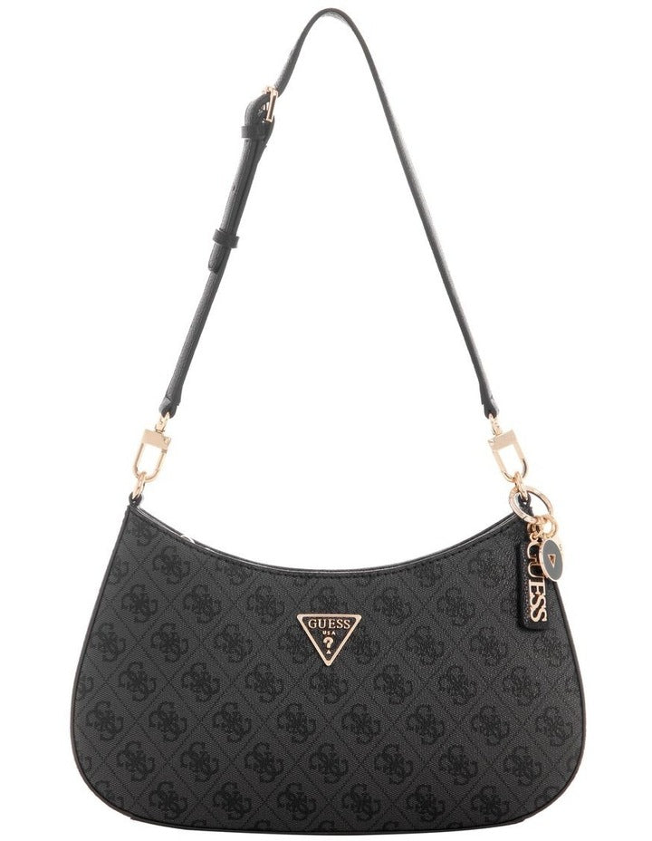 Noelle II Shoulder Bag in Coal Logo