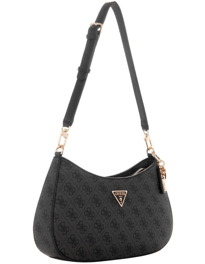 Noelle II Shoulder Bag in Coal Logo