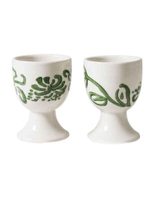 Australian Farmhouse Egg Cup Set Of 2 in White