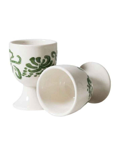 Australian Farmhouse Egg Cup Set Of 2 in White
