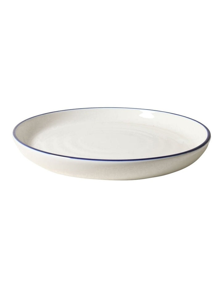 Hampton Dinner Set 12 Pieces in White/Blue