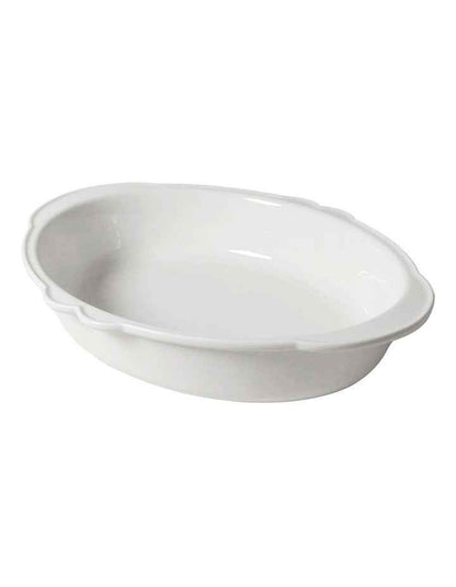 Frame Collection Oval Baking Tray in White