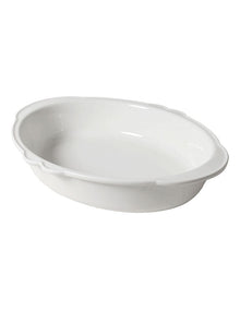 Frame Collection Oval Baking Tray in White