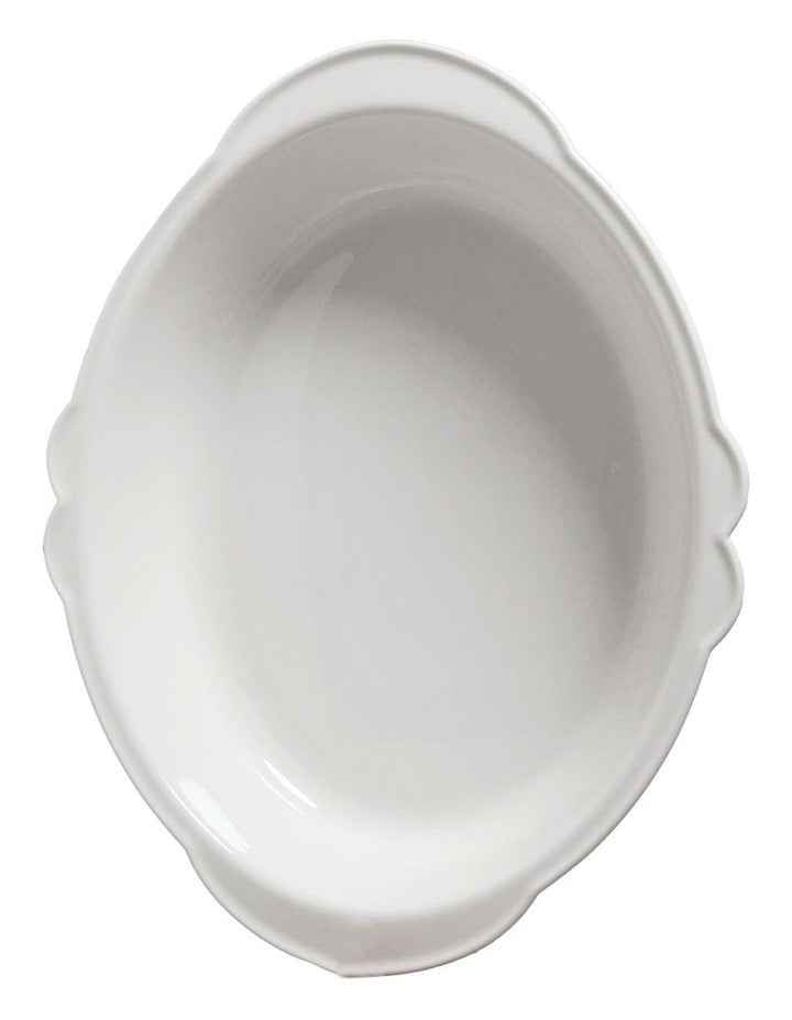 Frame Collection Oval Baking Tray in White