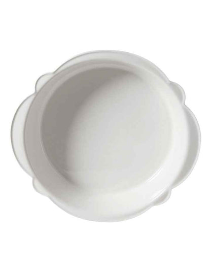 Frame Round Baking Tray 32 x 30 x 7cm in White