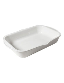 Frame Rectangle Baking Tray 35 x 25.5 x 6.5cm in White