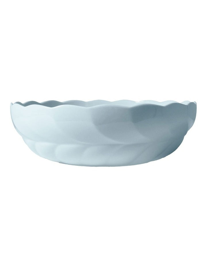 French Bazaar Salad Bowl 28 x 8.5cm in Ice Blue