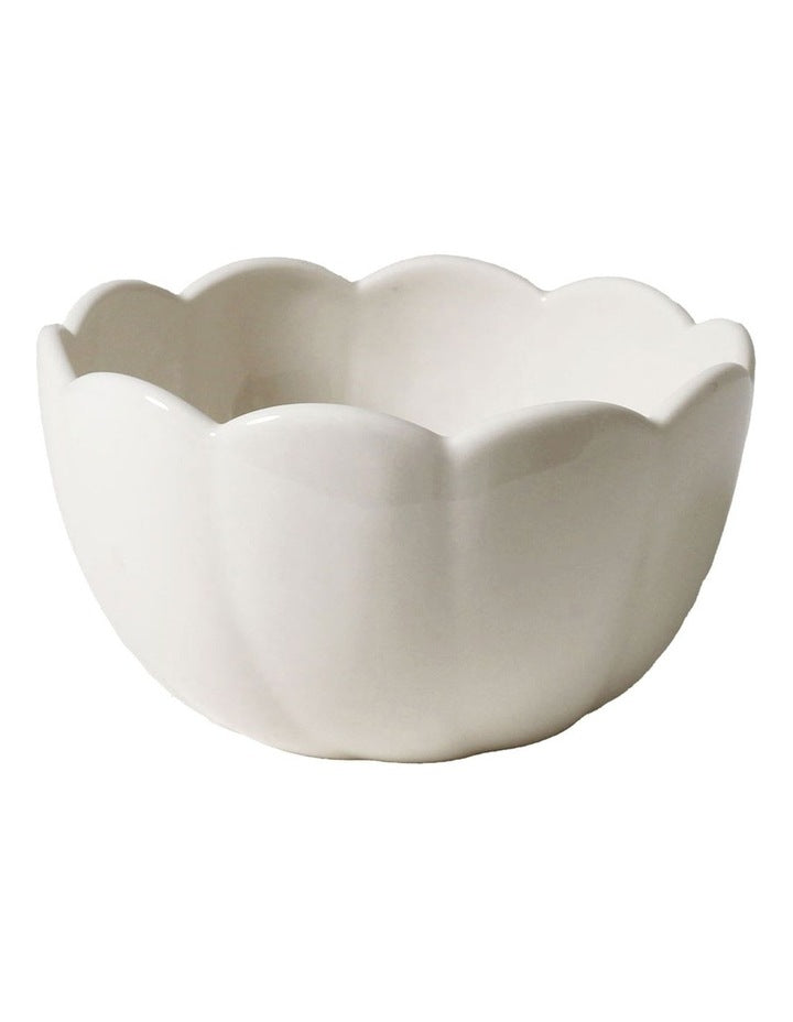 French Bazaar Condiment Bowls Set Of 3 in White