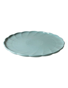 French Bazaar Dinner Plate in Gum Leaf