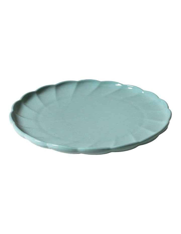 French Bazaar Side Plate in Gum Leaf