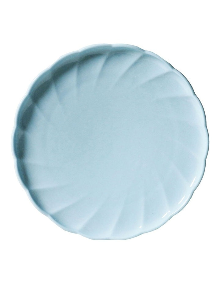 French Bazaar Side Plate in Ice Blue
