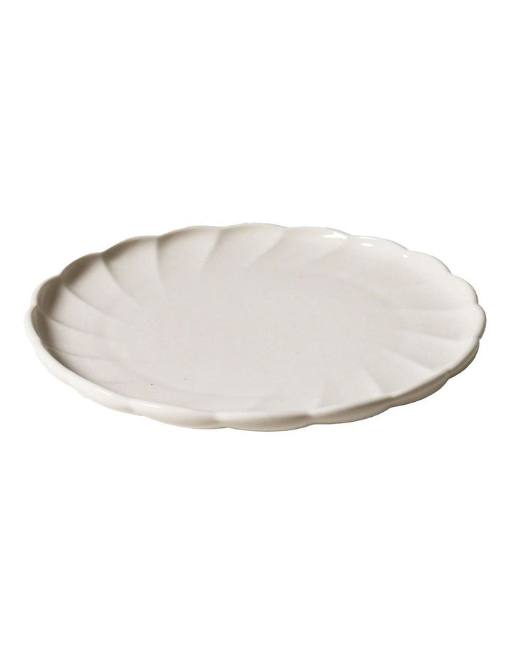 French Bazaar Side Plate in White