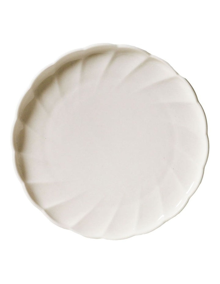 French Bazaar Side Plate in White