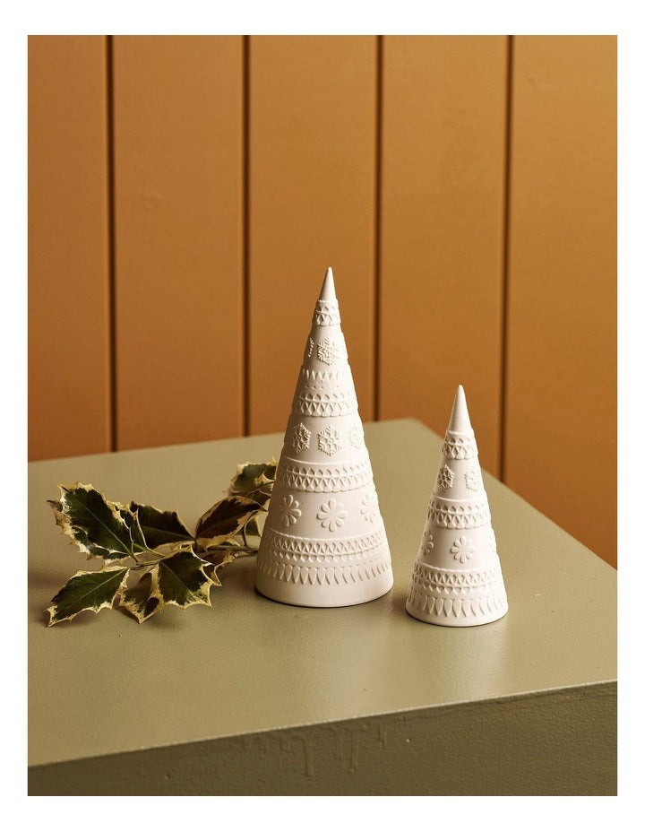Christmas Small Tree 15cm in White