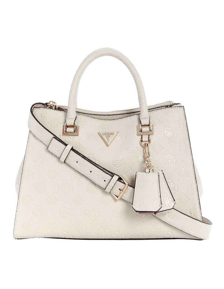 Cresida II Satchel Bag in Bone Logo