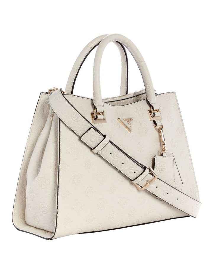 Cresida II Satchel Bag in Bone Logo