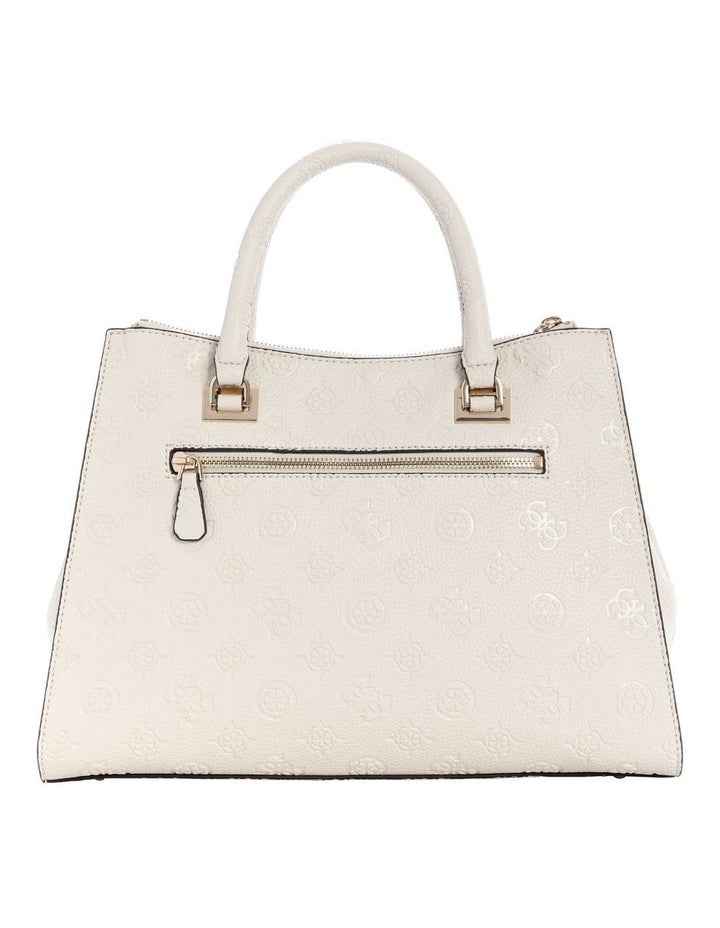 Cresida II Satchel Bag in Bone Logo
