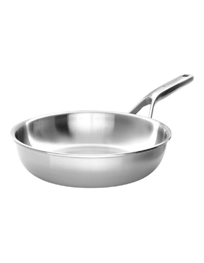 Triply Stainless Steel Frypan PFAS-free 24cm in Silver