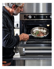 Triply Stainless Steel Frypan 28cm in Silver