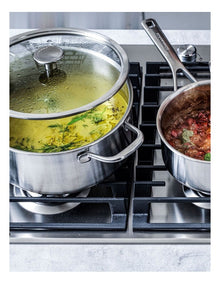 Triply Stainless Steel Casserole 24cm/4.91L in Silver