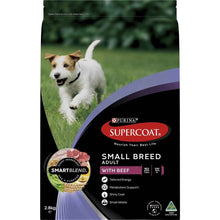 Supercoat Adult Small Breed Beef Dry Dog Food 2.8g