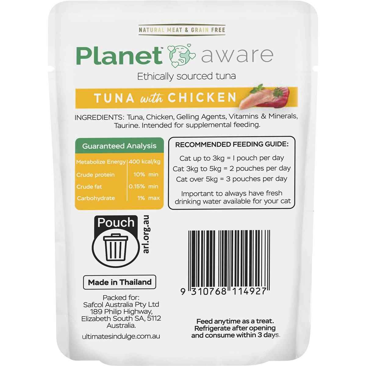 Ultimates Indulge Tuna & Chicken Wet Cat Food 85g