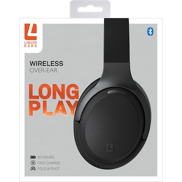 Liquid Ears Long Play Over Ear Wireless Headphones Assorted each