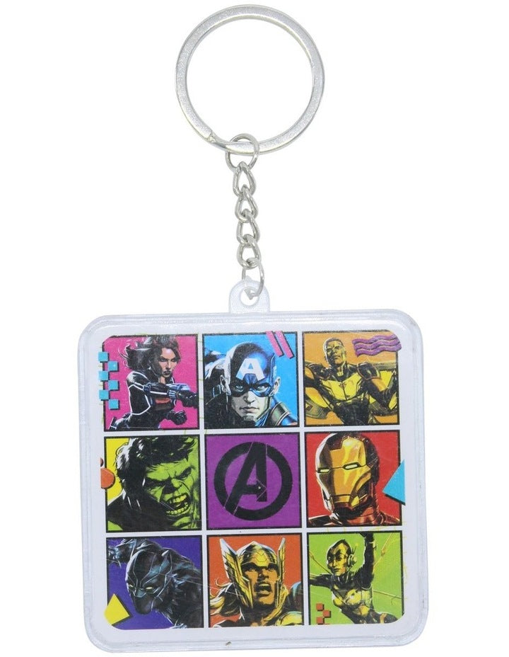 Bright Comic Keyring in Multi
