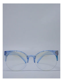 Frozen Snowflake Blue Blockers Sunglasses