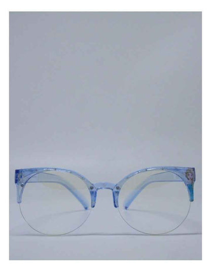 Frozen Snowflake Blue Blockers Sunglasses